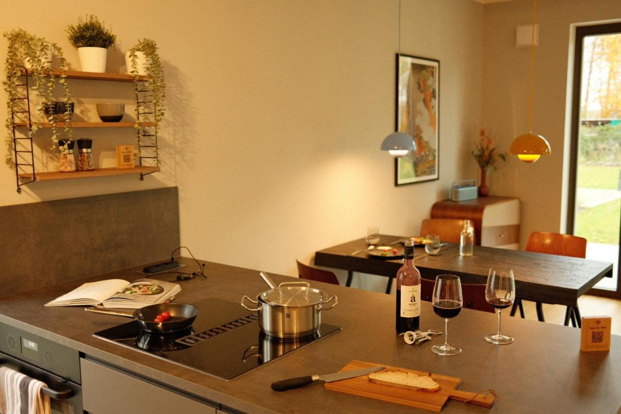 Bluestar Apartments Am Storkower See Inkl Badesteg Und Gartensauna Storkow  Bagian luar foto